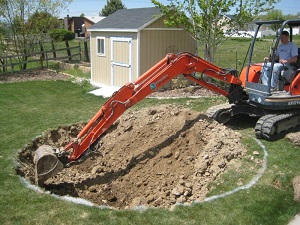 Installation of Trampolines in the Ground